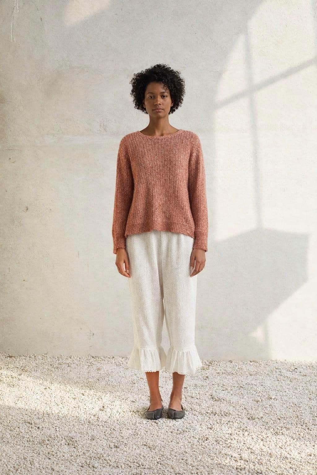 Caroll Paris Pink Wool Blend Jumper