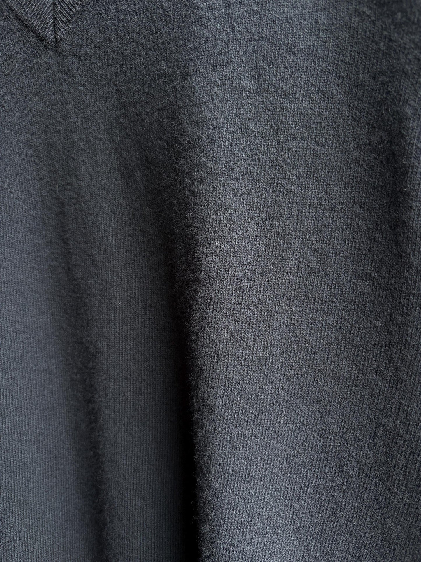 Navy Merino Wool Dark Academia Waistcoat — additional view 9