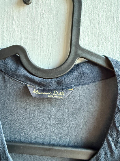 Dark Blue Sheer V-Neck Camisole — additional view 9