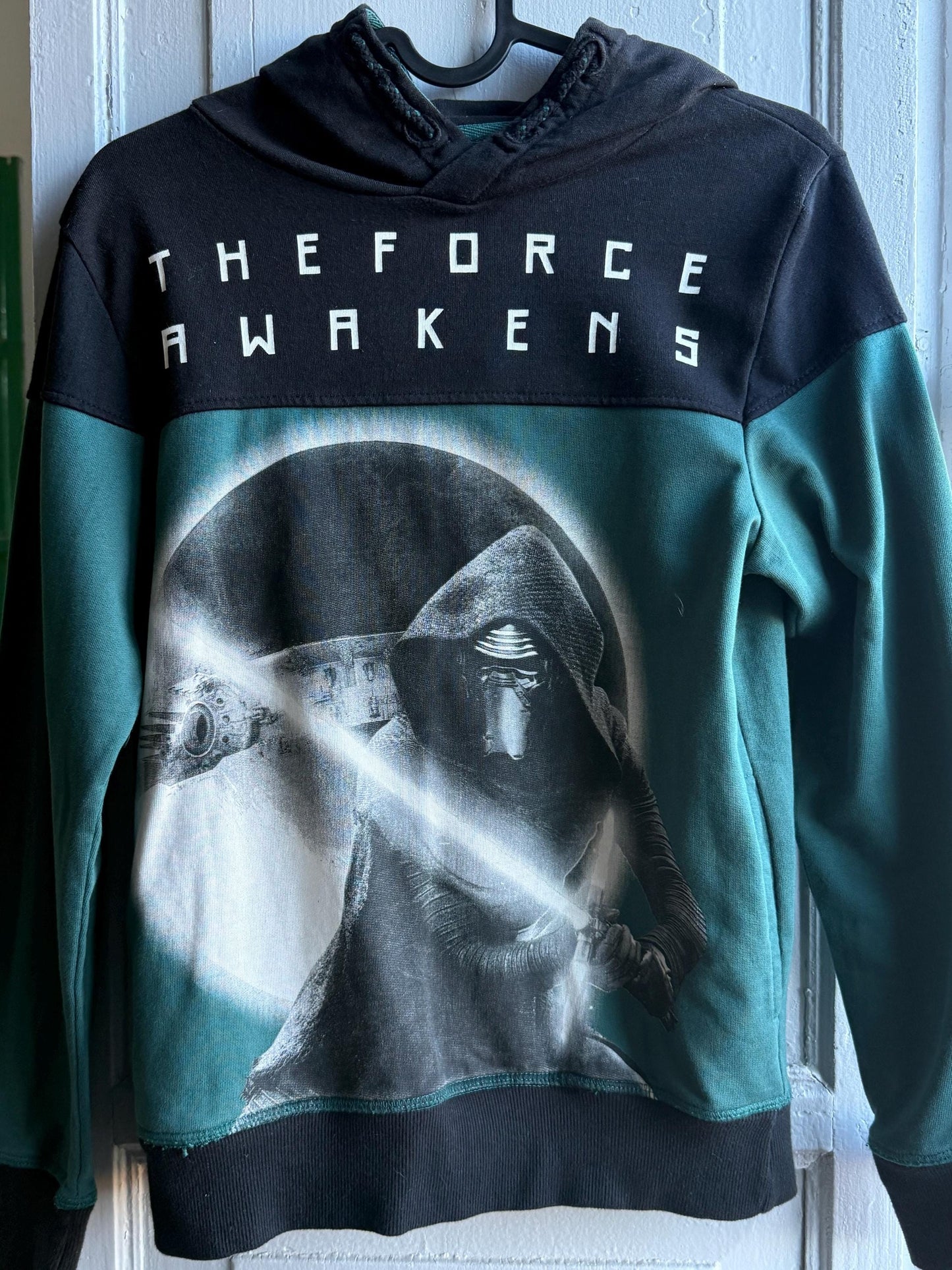 Star Wars Graphic Print Kids Jumper — fabric close-up