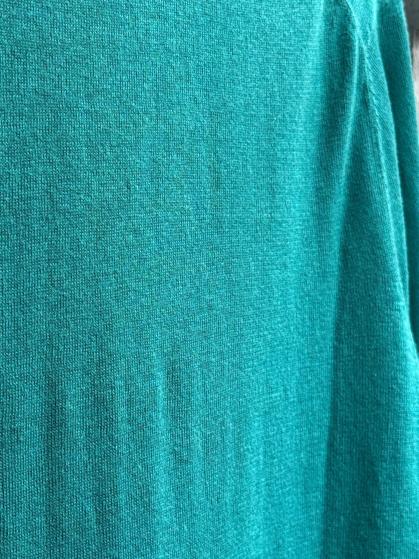 Silk Cotton Light Teal Long Sleeve Shirt — additional view 11