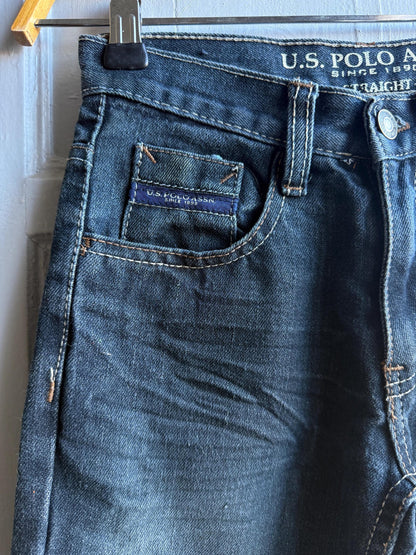 Blue Denim Straight Fit Jeans For Boys — additional view 5