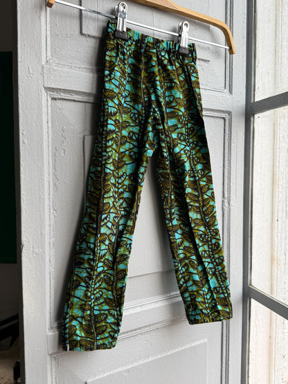 Floral Pattern Sustainable Toddler Trousers — additional view 9