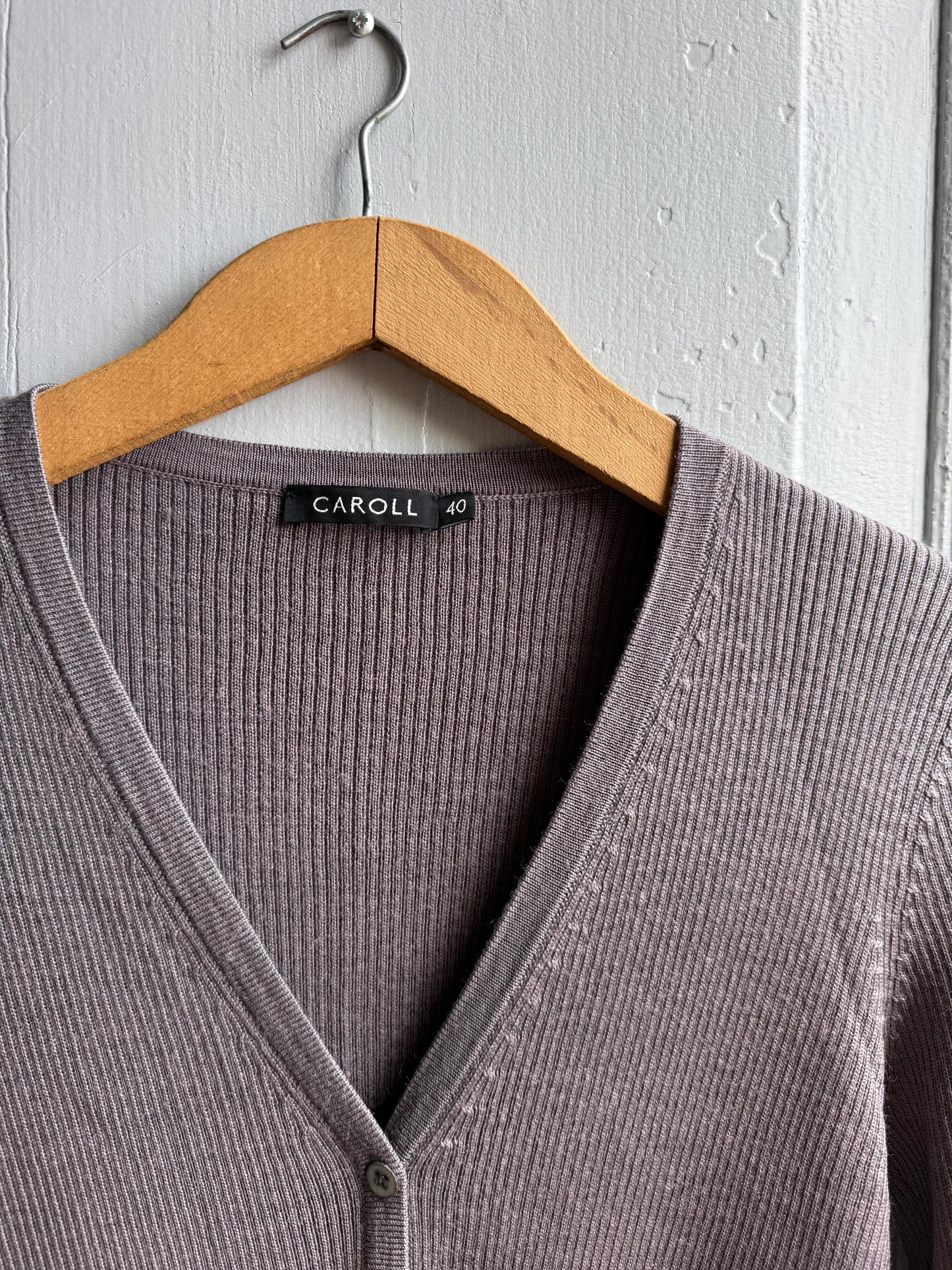 Caroll Brown Wool Blend Women’s Vest — additional view 6