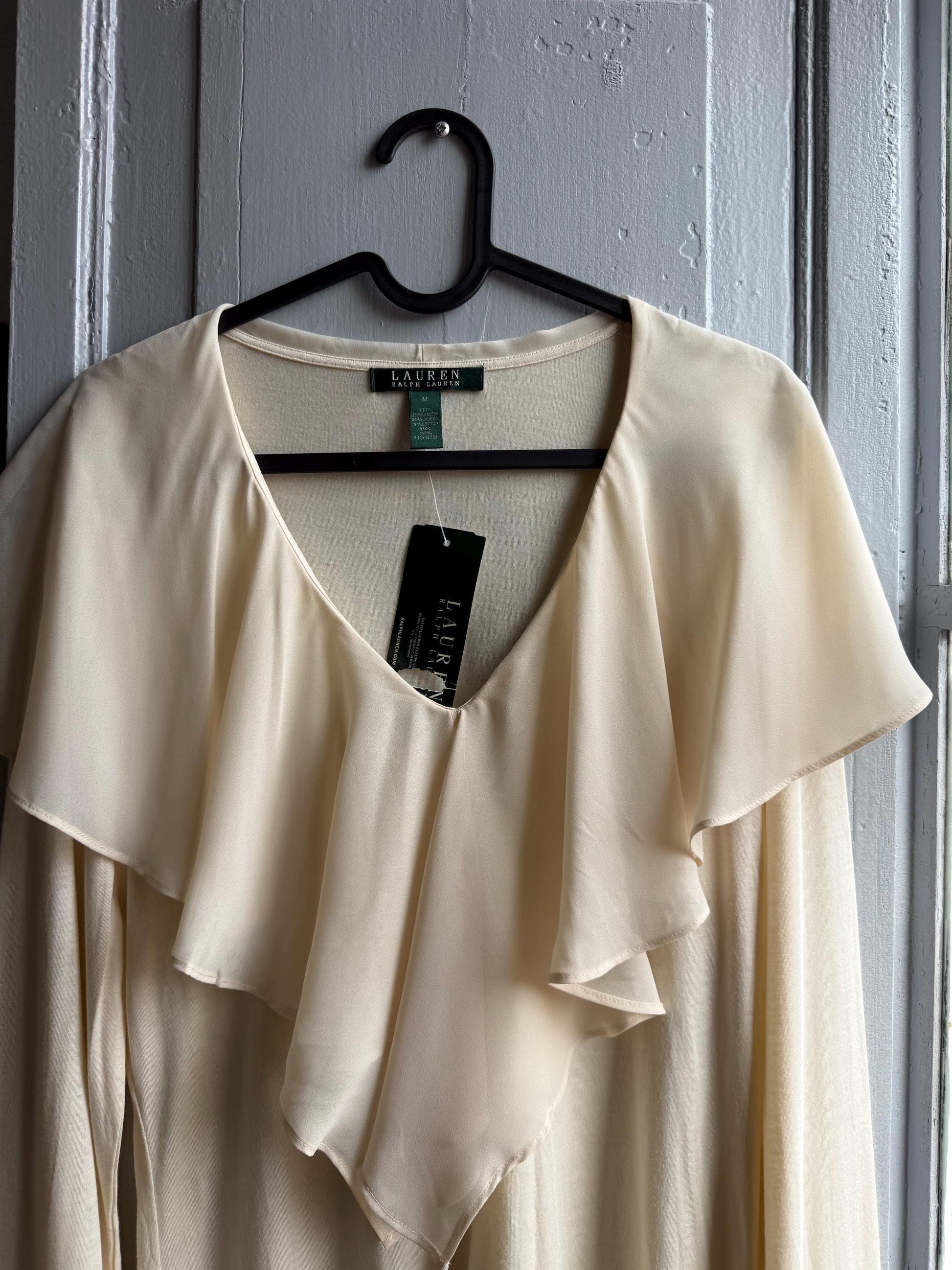 Ruffle Blouse in Classic White — additional view 8