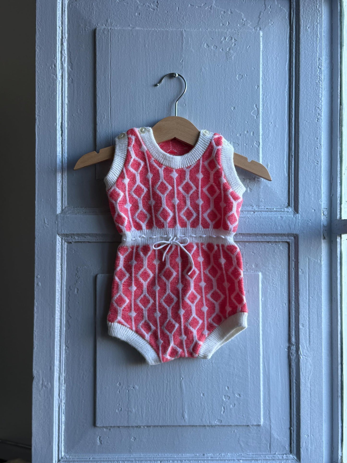 Vintage Retro Baby Romper