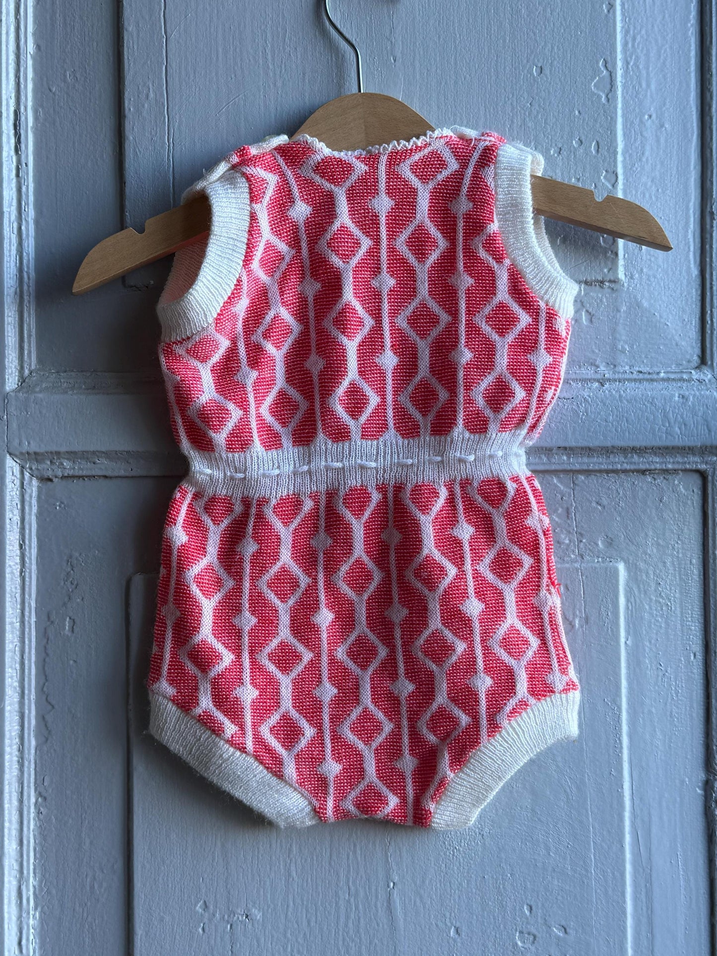 Vintage Retro Baby Romper — additional view 6