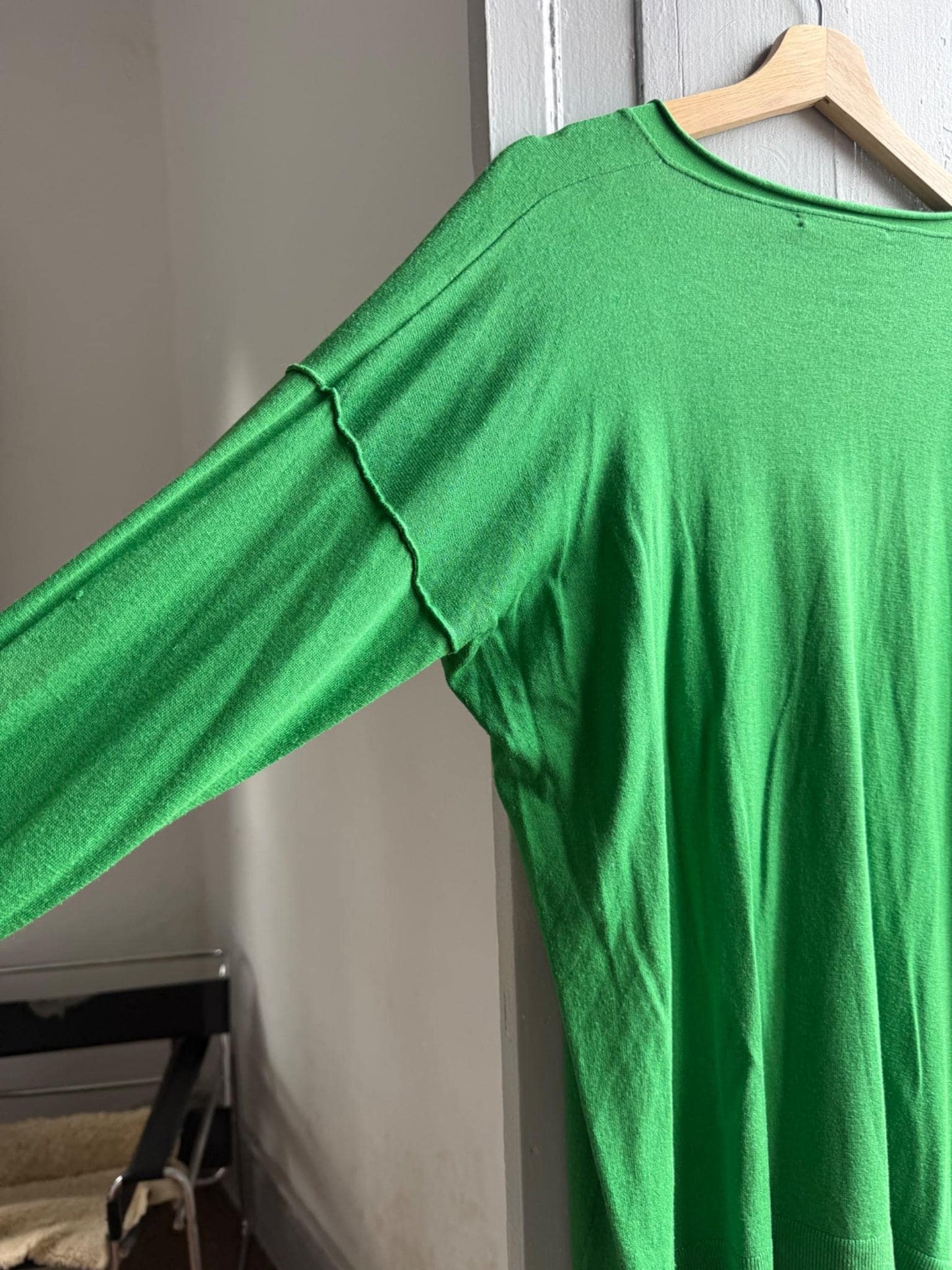 Lauren Ralph Lauren Green V-Neck Shirt — additional view 9