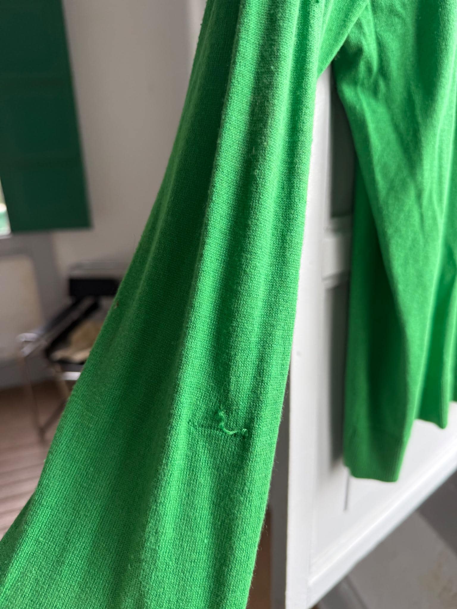 Lauren Ralph Lauren Green V-Neck Shirt — additional view 10