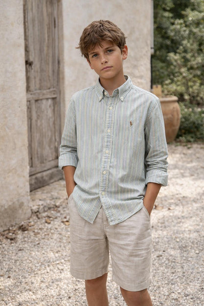 Ralph Lauren Striped Cotton Boy Shirt