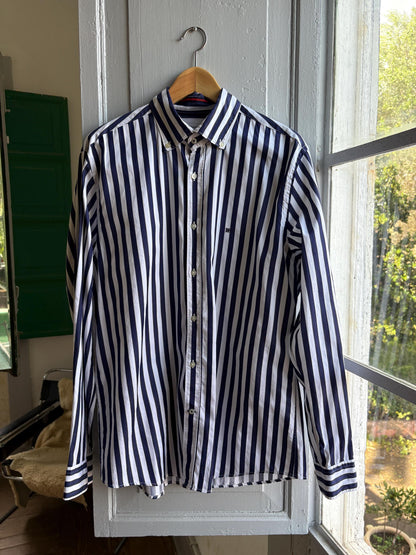 Navy Striped Preppy Shirt — additional view 12