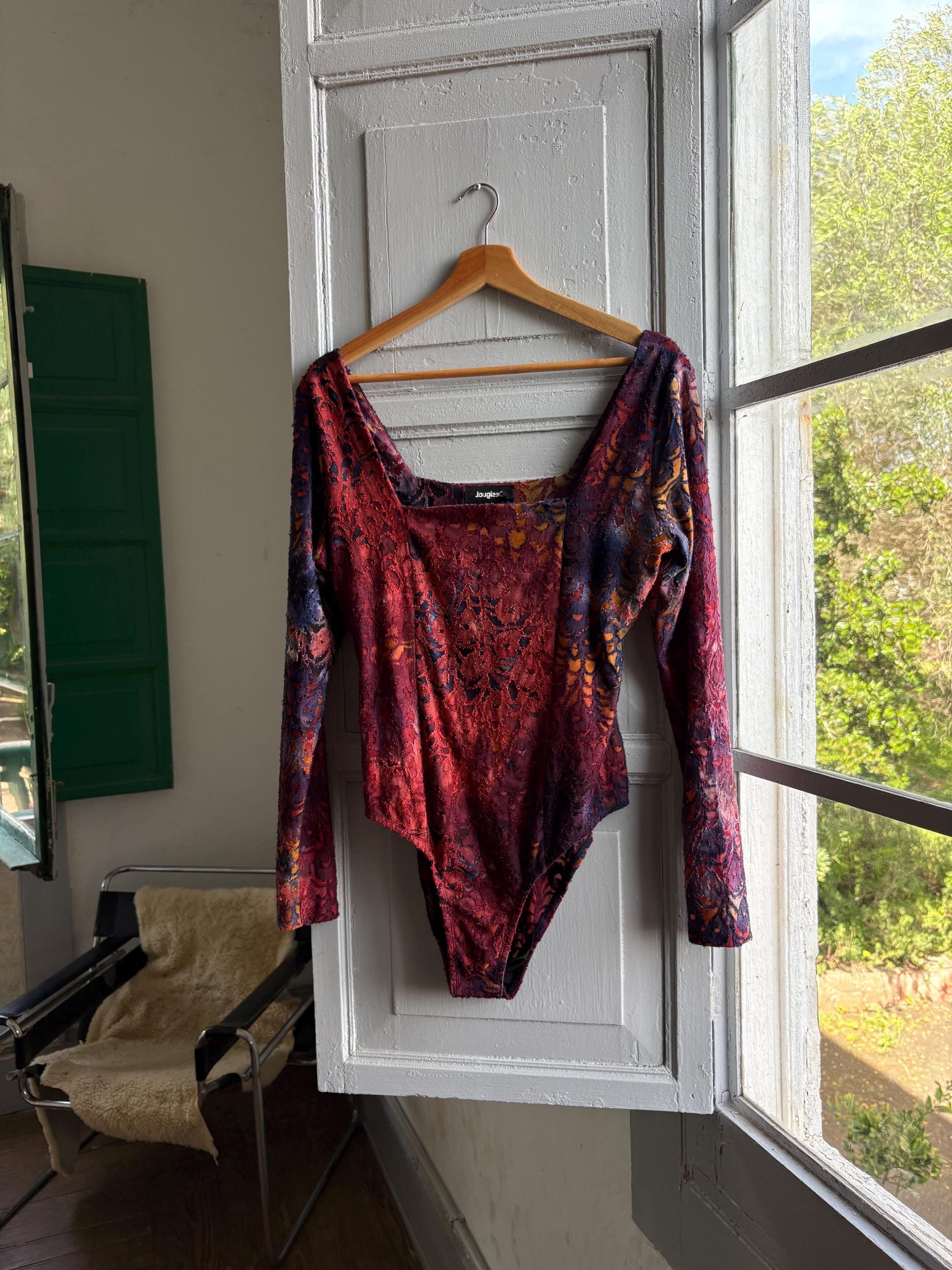Desigual Colorful Long Sleeve Bodysuit — additional view 12