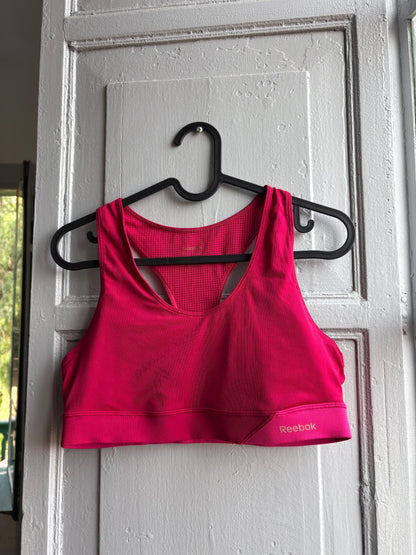 Pink Racerback Sports Top With Mesh Panel — additional view 8