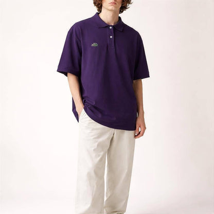 Vintage Purple Lacoste Polo Shirt