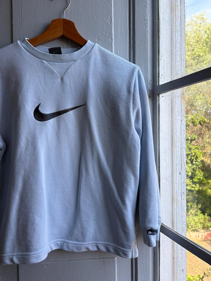 Vintage Light Blue Nike Kids Jumper — additional view 9