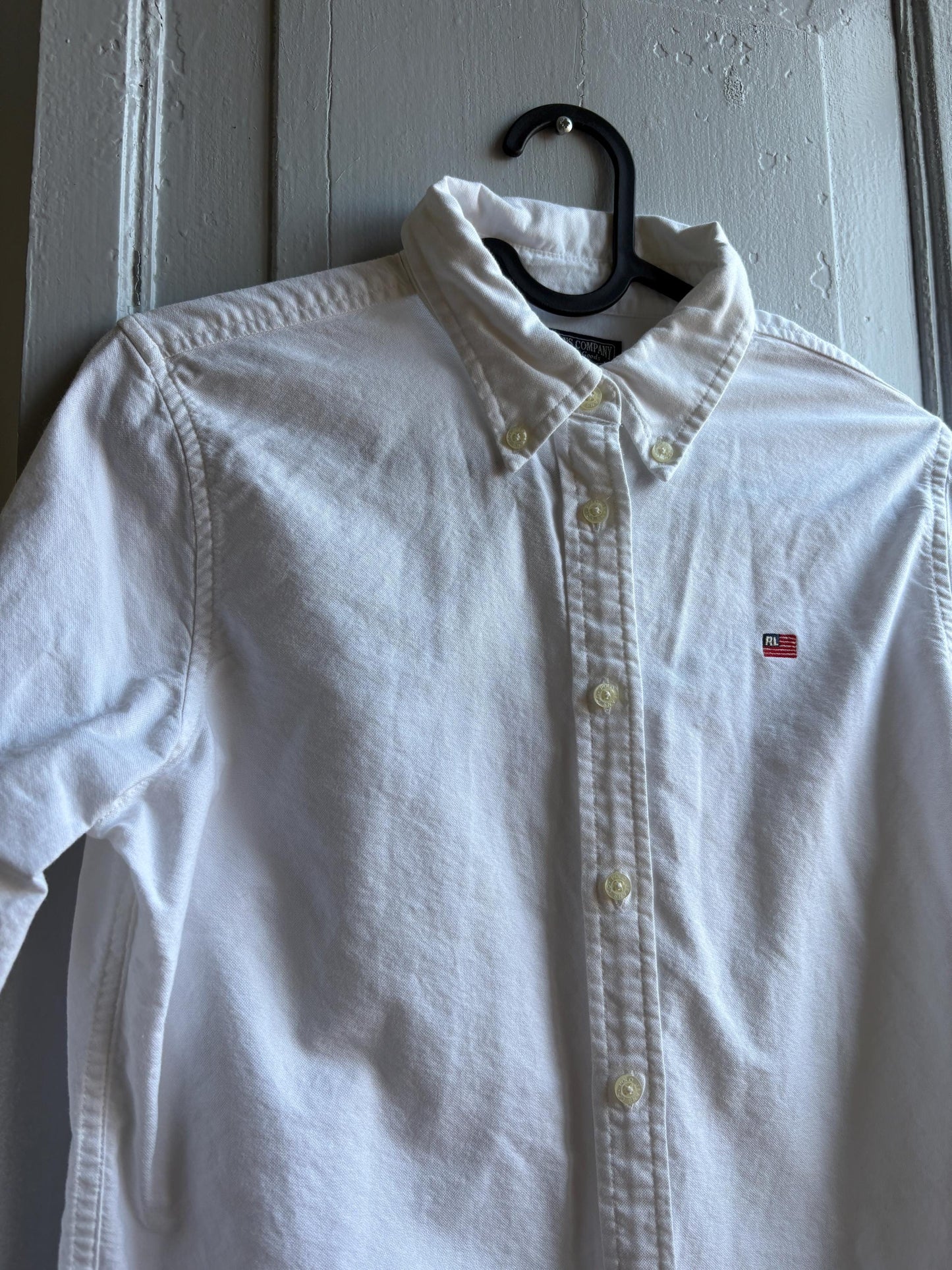 Cotton White Button-Up Shirt For Boys — additional view 5