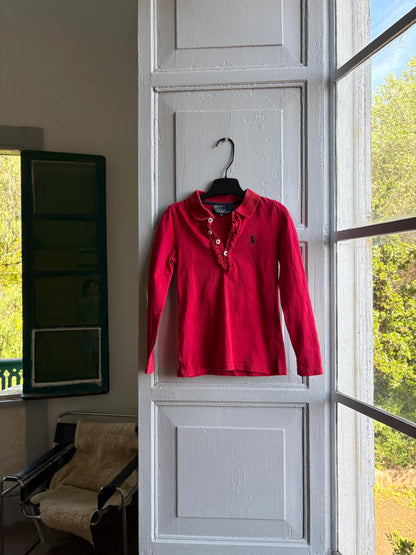 Polo Ralph Lauren Red Long Sleeve Shirt — additional view 9