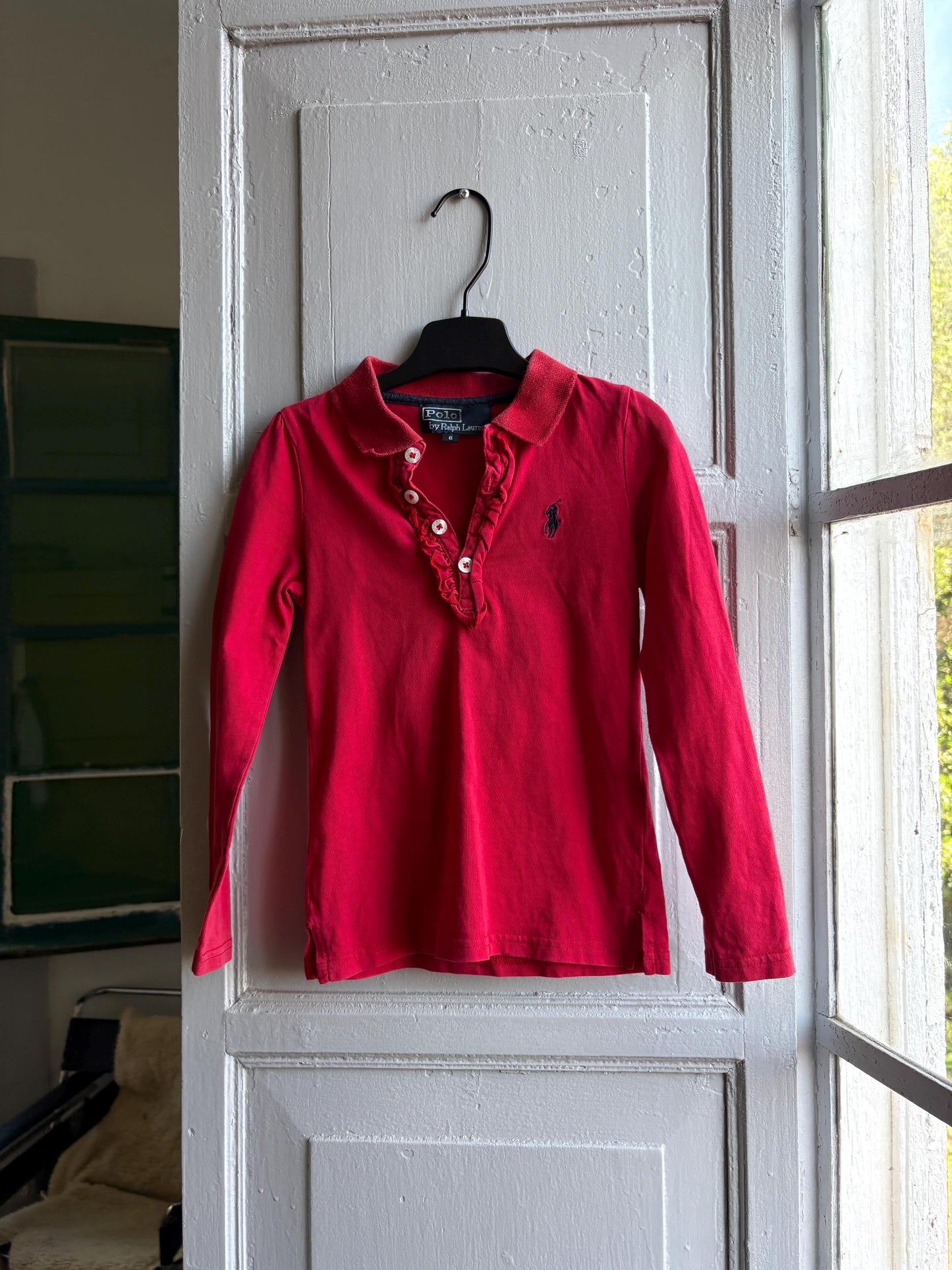 Polo Ralph Lauren Red Long Sleeve Shirt — additional view 10