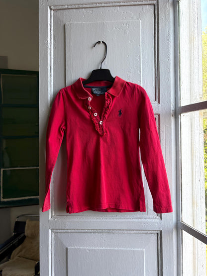 Polo Ralph Lauren Red Long Sleeve Shirt — additional view 10