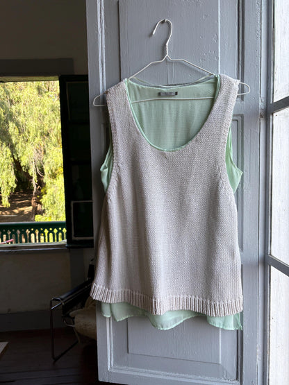 Mint Green Knit Camisole — additional view 6