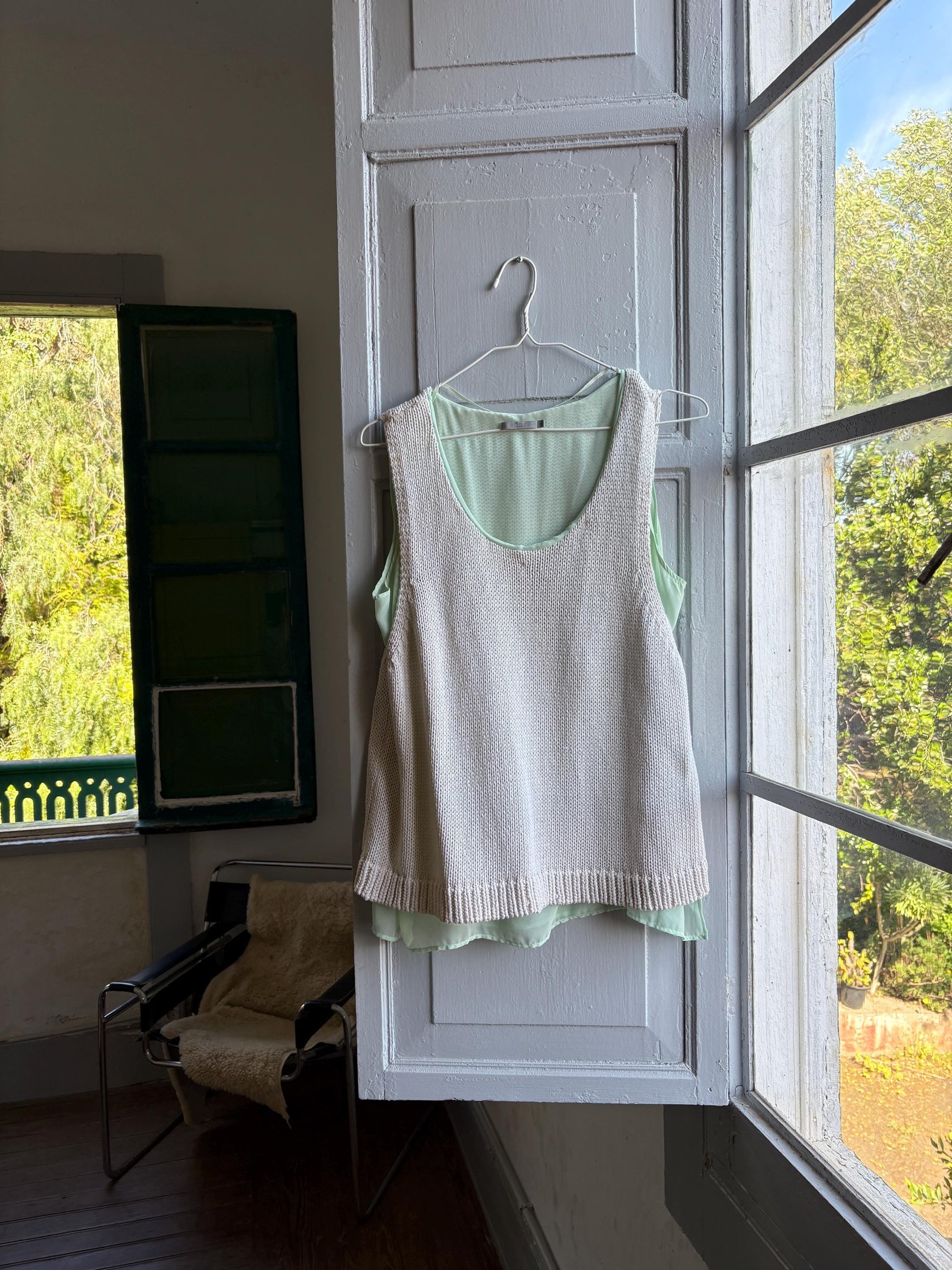Mint Green Knit Camisole — additional view 7