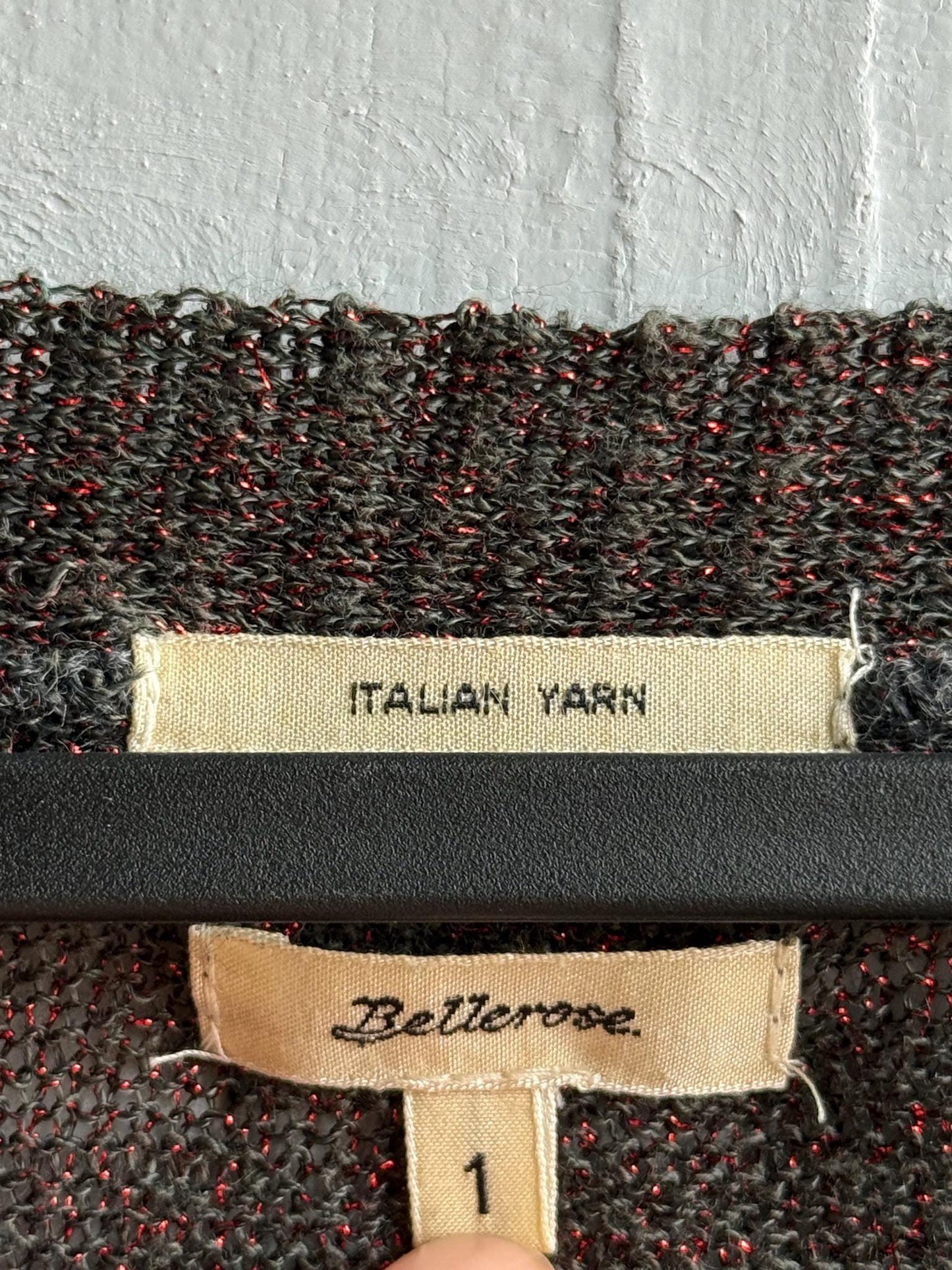 Sparkly Italian Yarn Cardigan — additional view 8