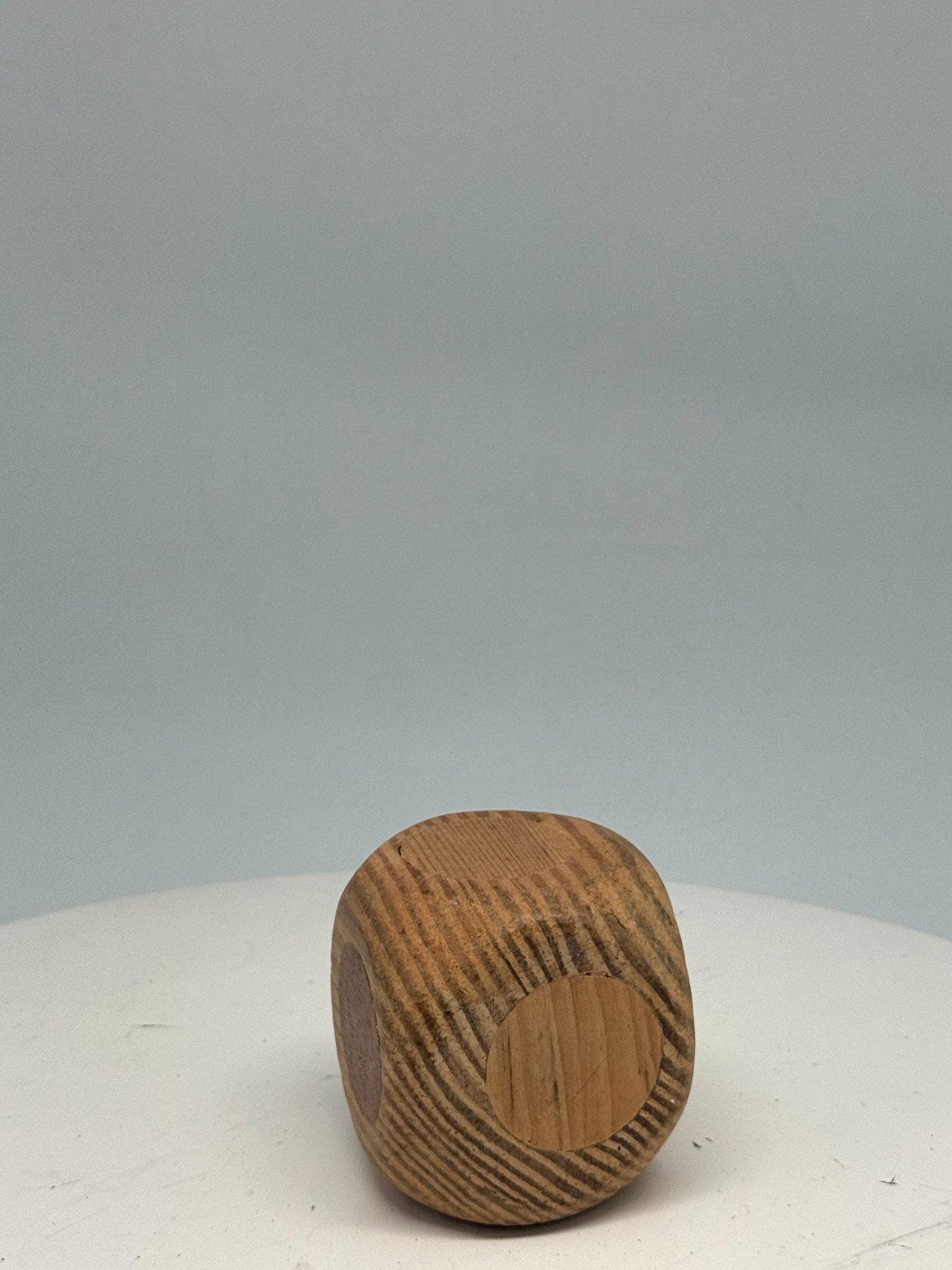 Minimalist Natural Wooden Baby Rattle — additional view 5