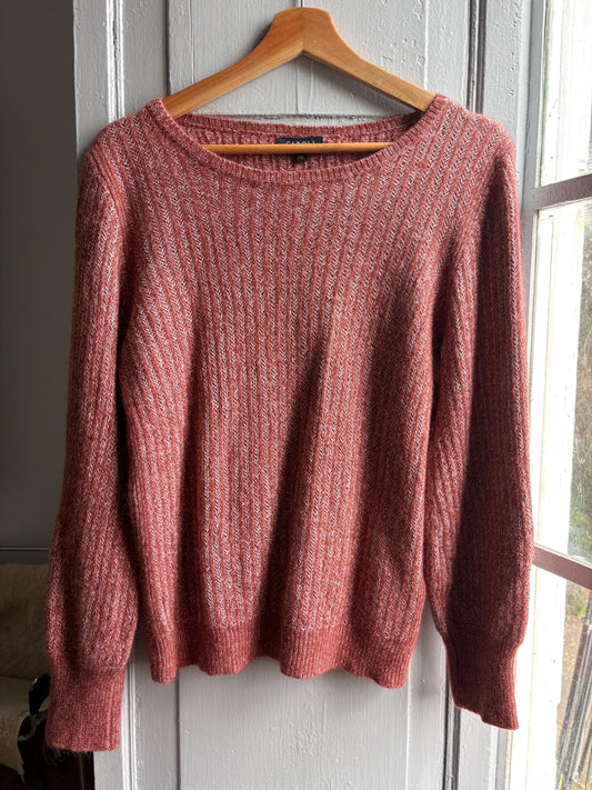 Caroll Paris Pink Wool Blend Jumper — detail
