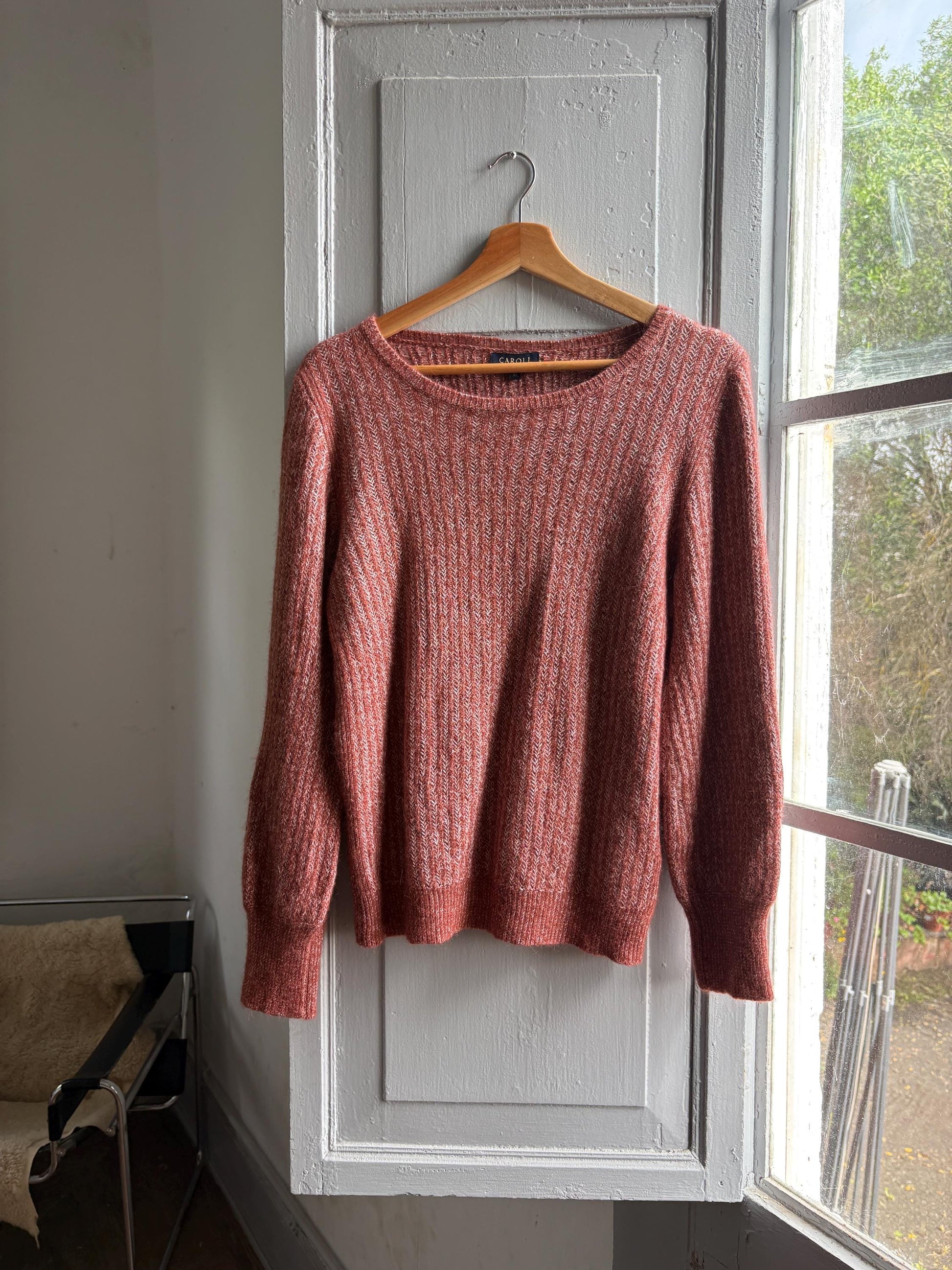 Caroll Paris Pink Wool Blend Jumper — additional view 8