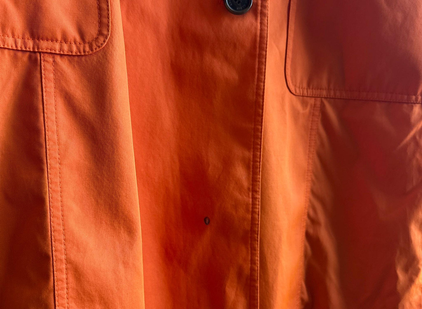 Orange Anne Klein Trench Coat — additional view 6