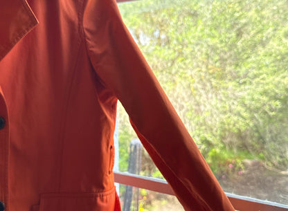 Orange Anne Klein Trench Coat — additional view 12