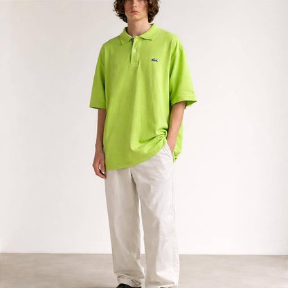 Vintage Burberrys Bright Green Polo Shirt