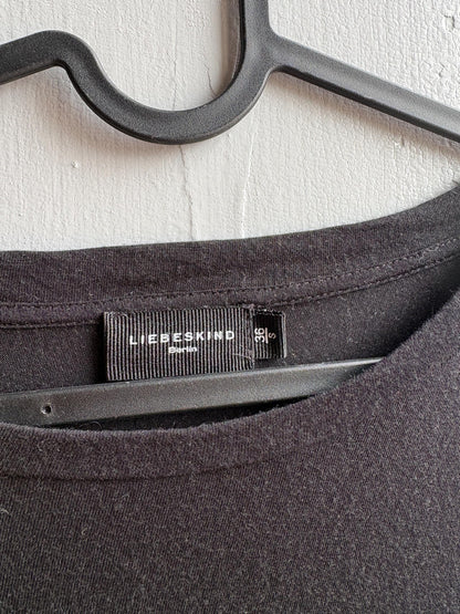 Liebeskind Black Micromodal Cashmere Top — additional view 5