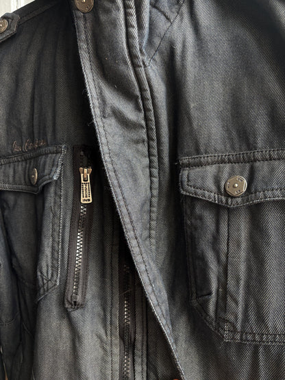 Dark Grey Hooded Men's Jacket — additional view 9