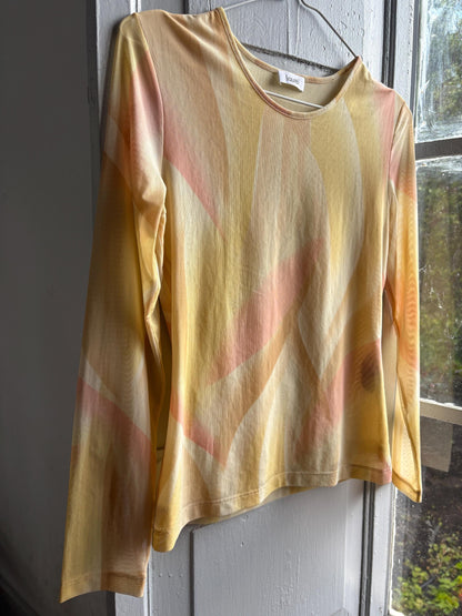 Laurèl Multicolored Sheer Net Top — additional view 8