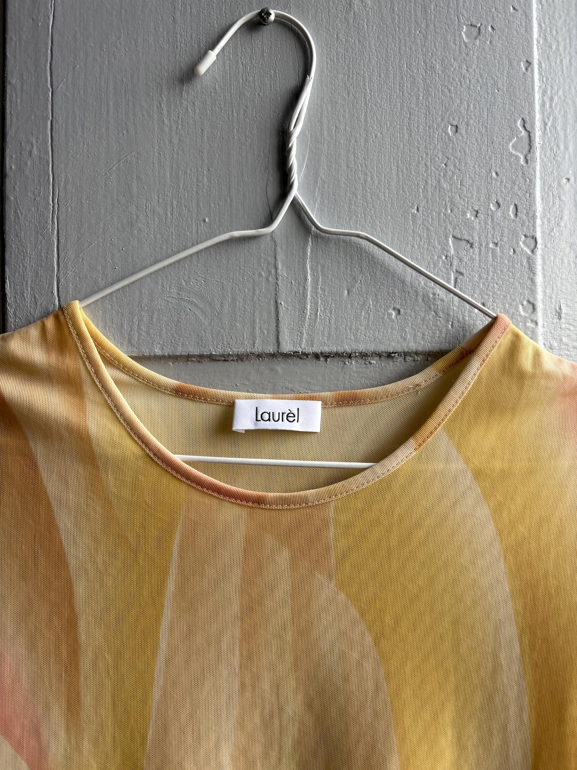 Laurèl Multicolored Sheer Net Top — additional view 9