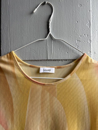 Laurèl Multicolored Sheer Net Top — additional view 9
