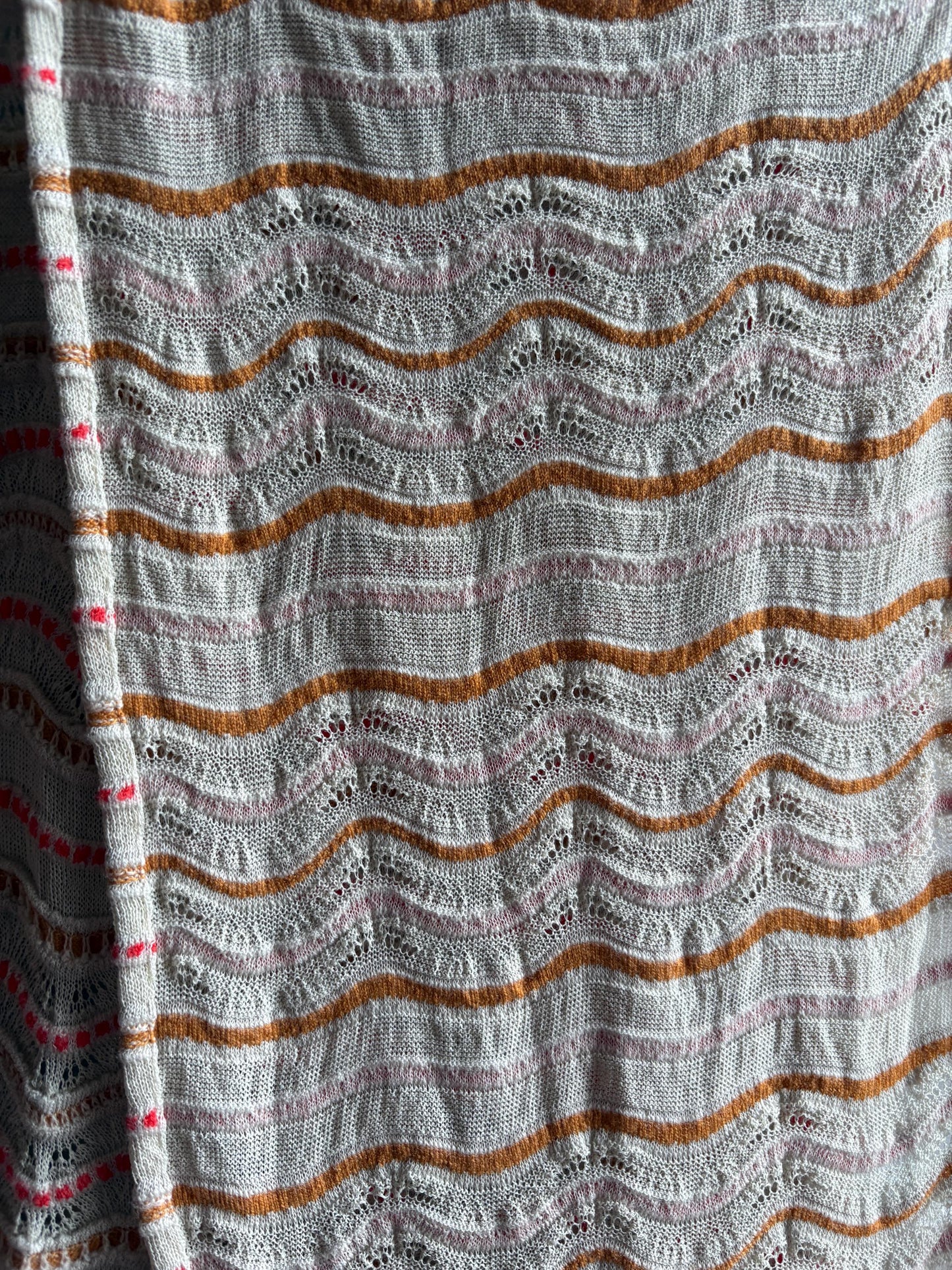 Vintage M Missoni Wool Blend Zigzag Scarf — additional view 13