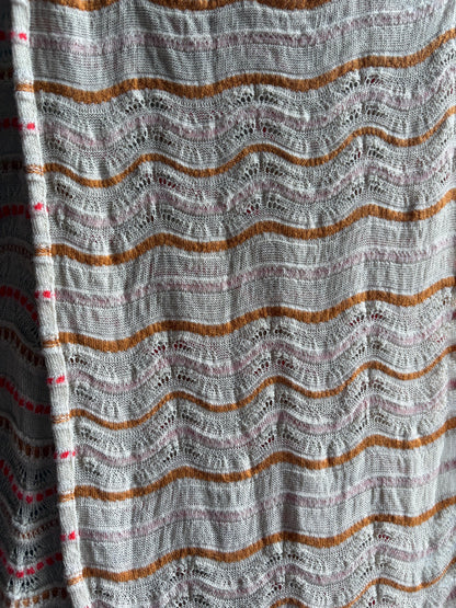 Vintage M Missoni Wool Blend Zigzag Scarf — additional view 13