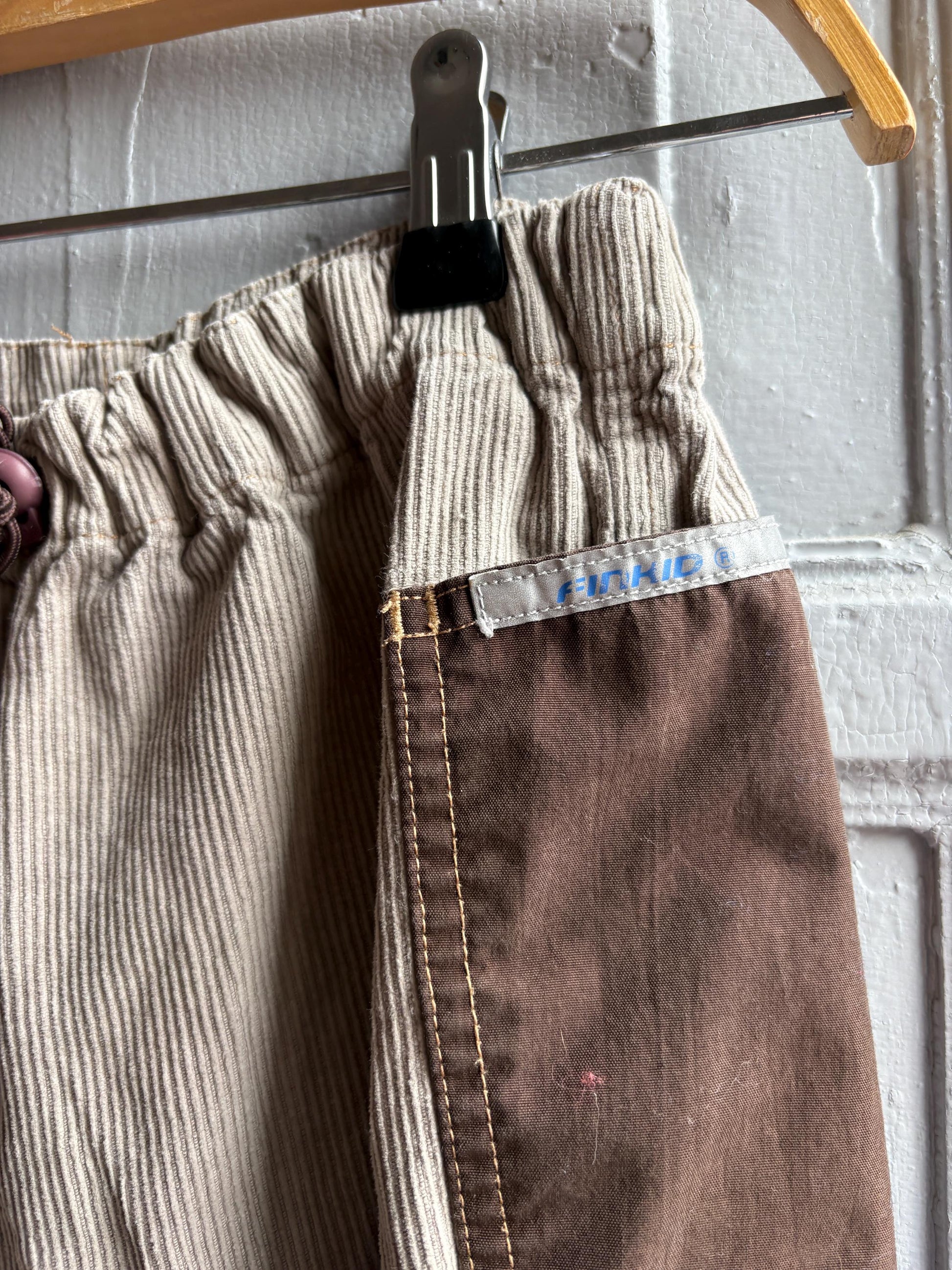 Beige Kids Trousers With Reinforced Knees — additional view 10