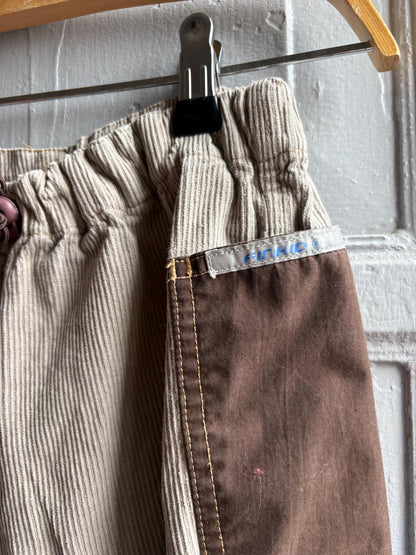 Beige Kids Trousers With Reinforced Knees — additional view 10