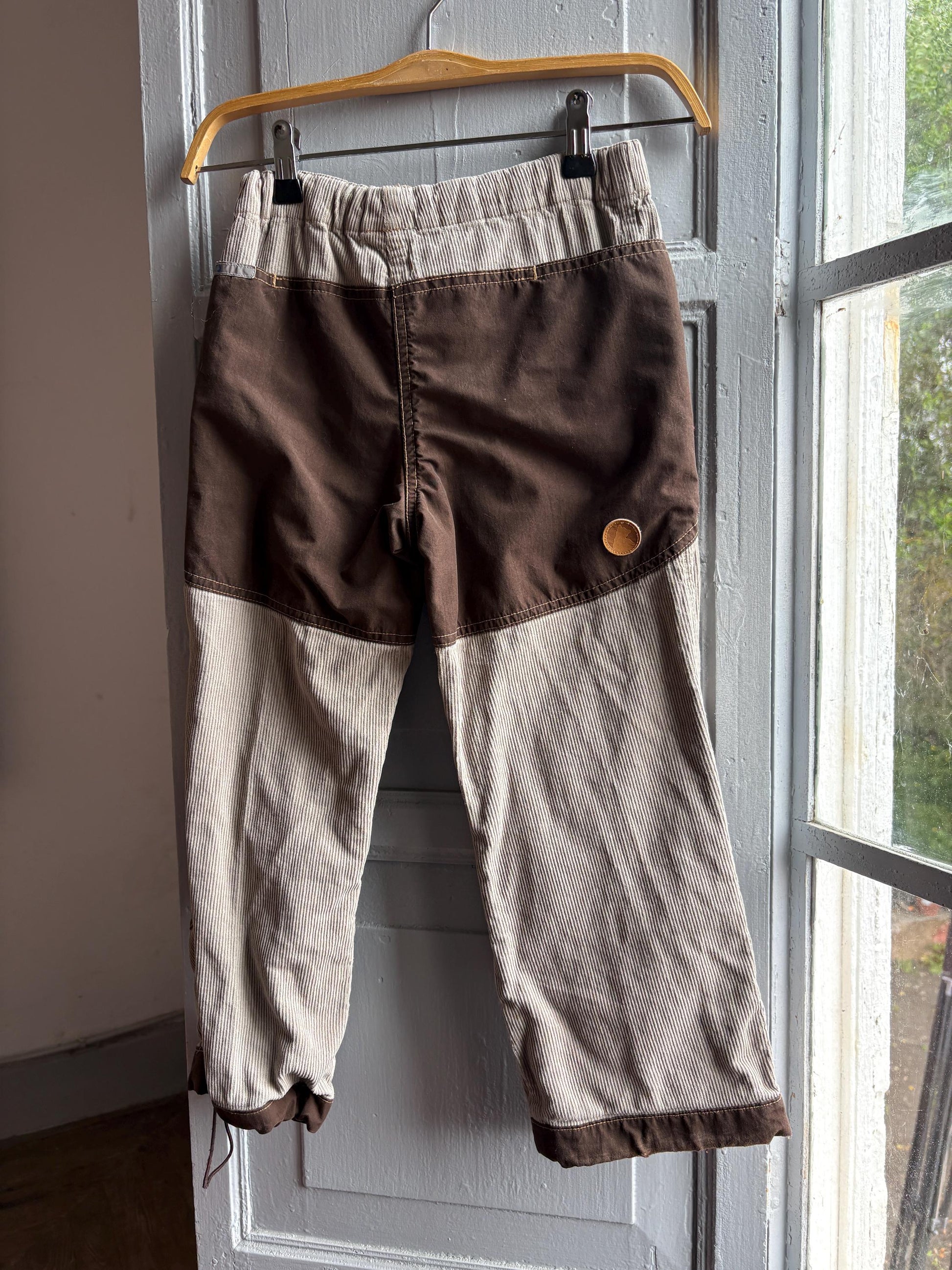 Beige Kids Trousers With Reinforced Knees — additional view 11