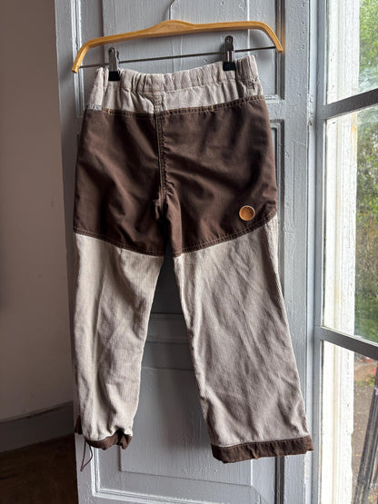 Beige Kids Trousers With Reinforced Knees — additional view 11
