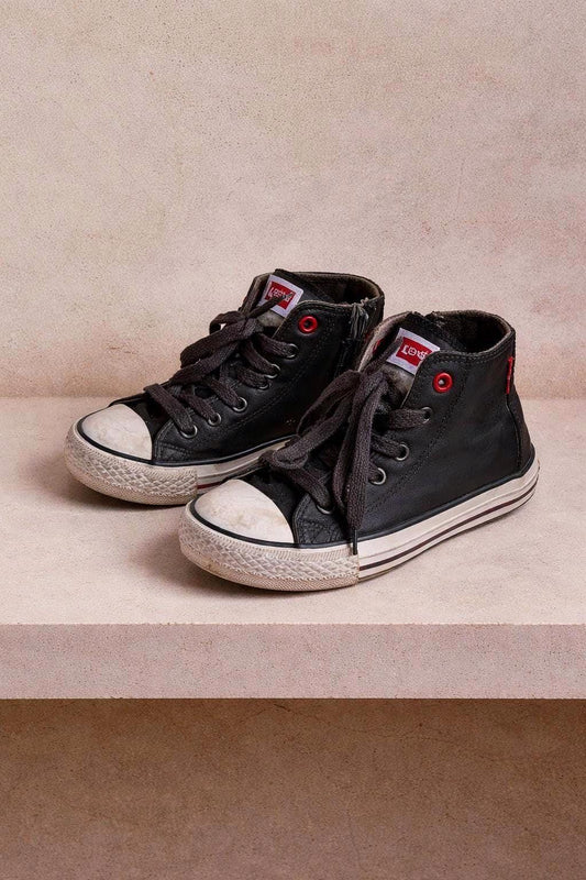 Levi’s Black High Top Sneakers for Toddlers