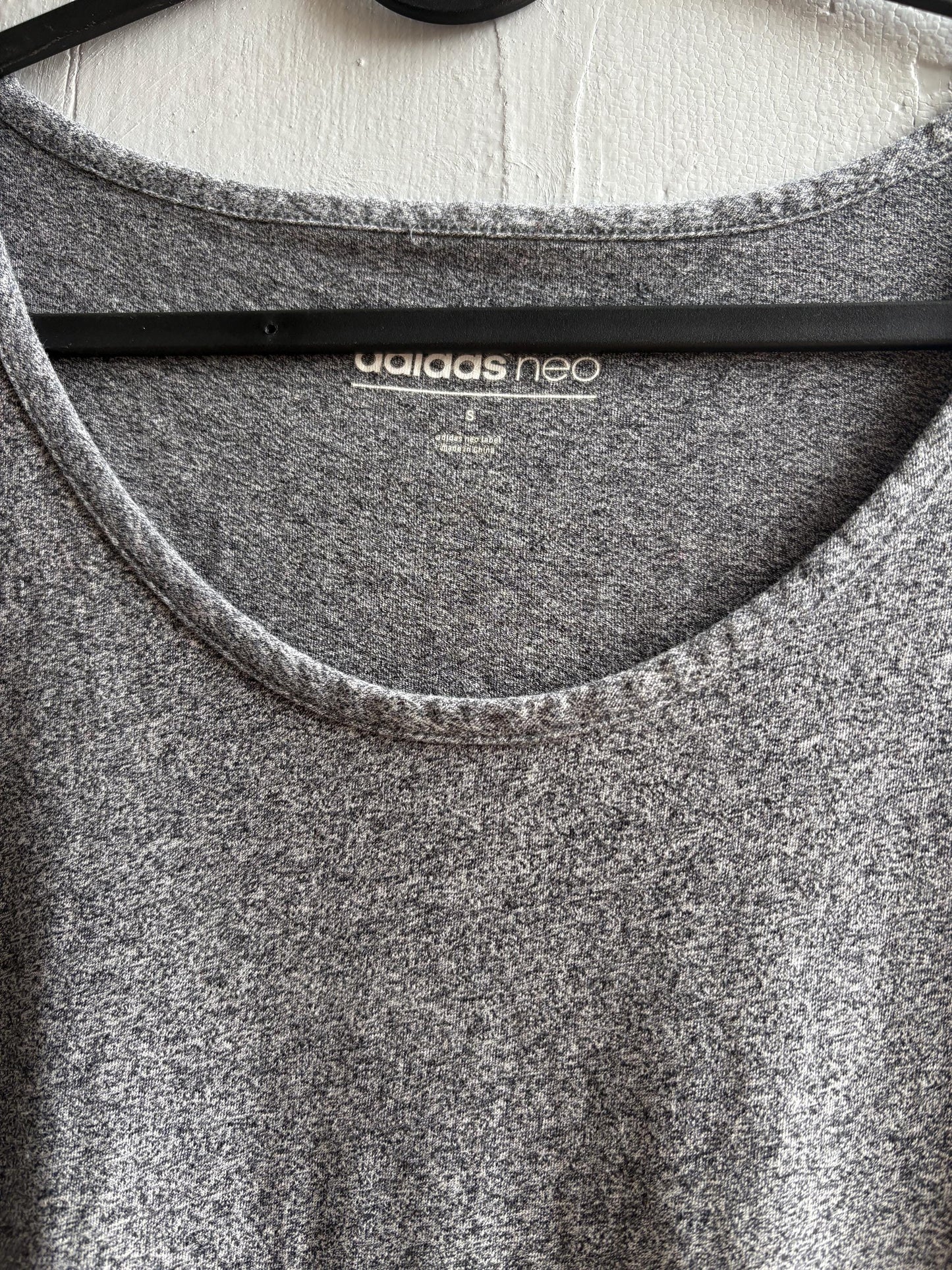 Adidas Neo Grey Cotton Tank Top — additional view 7