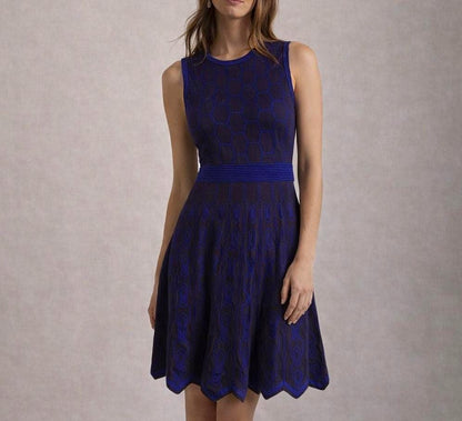 Vintage Karen Millen Sleeveless Knit Dress