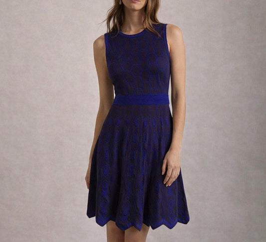 Vintage Karen Millen Sleeveless Knit Dress