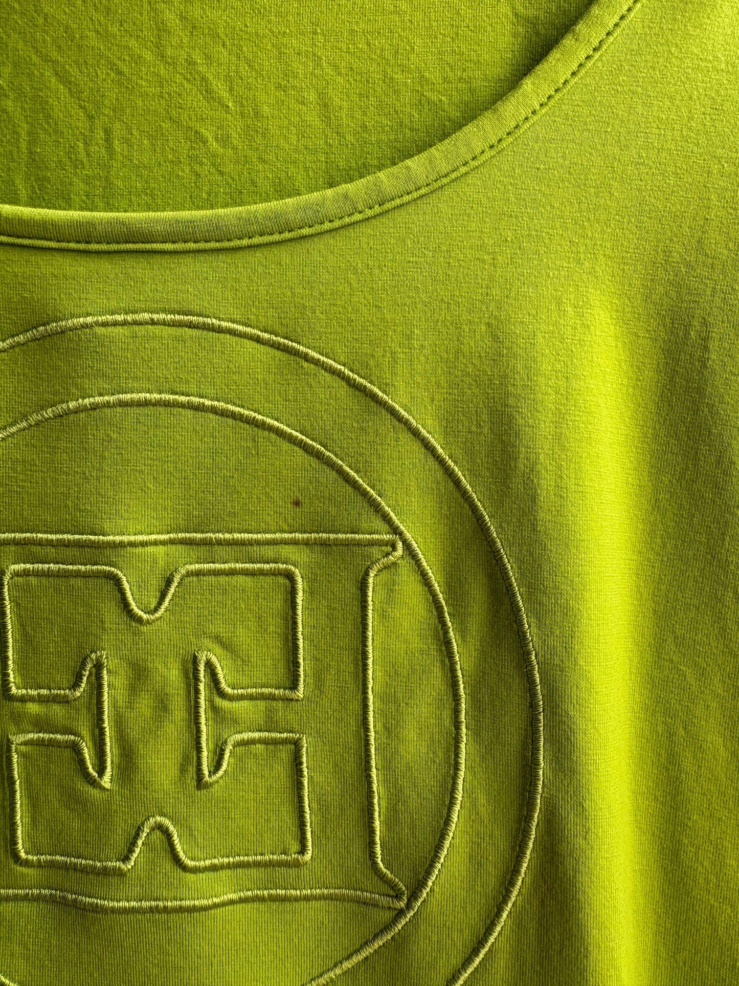 Vintage Escada Green Scoop Neck Tee — additional view 10