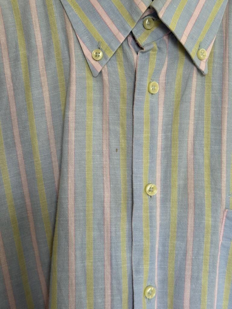 Ungaro White Cotton Short Sleeve Shirt — additional view 6
