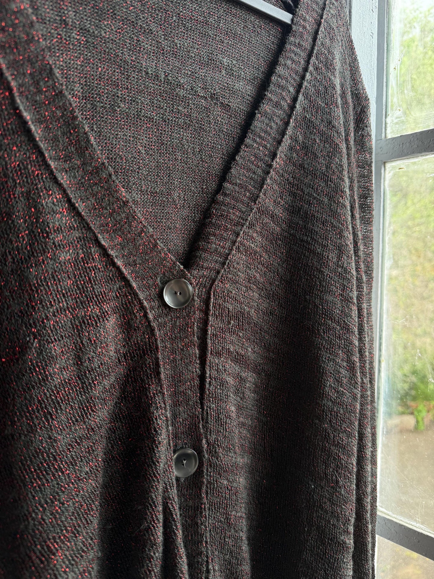 Sparkly Italian Yarn Cardigan — additional view 13